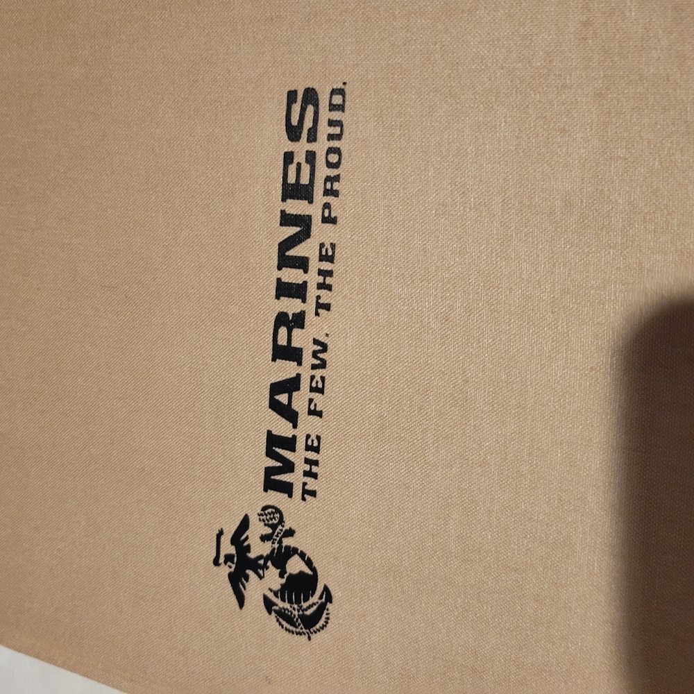Marines Tan Notebook